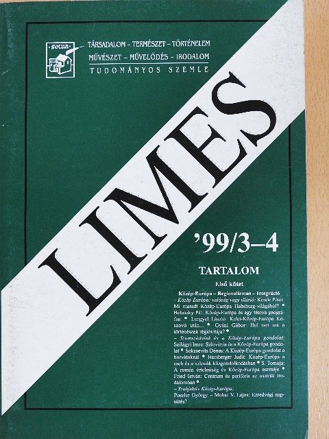 Balázs Eszter - Limes 1999/3-4 [antikvár]