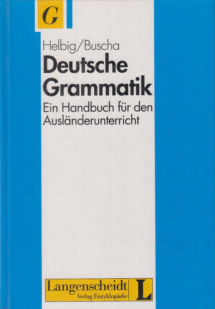 Buscha,Joachim, Helbig,Gerhard - Deutsche Grammatik [antikvár]