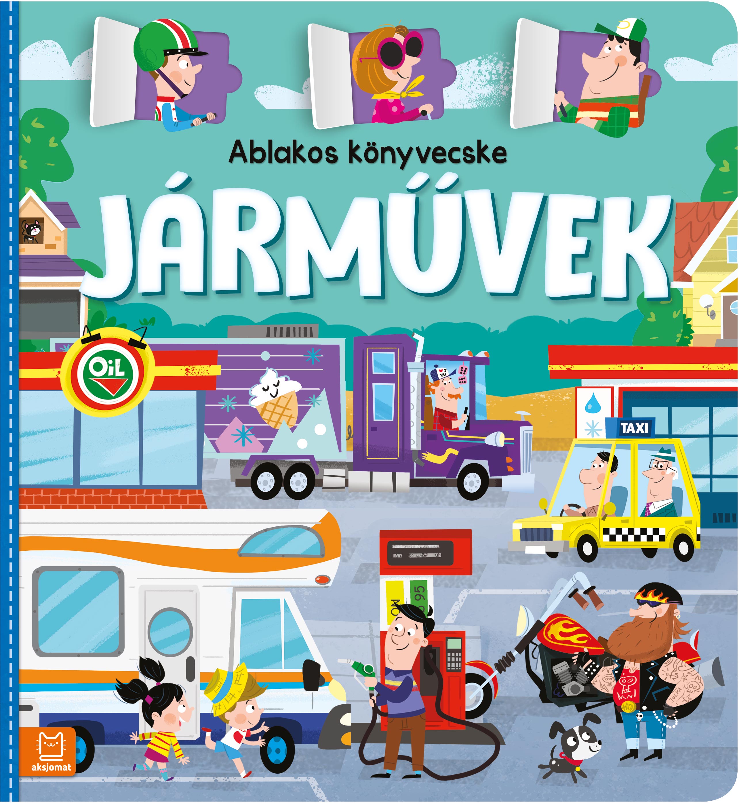 Agnieszka Bator - Ablakos könyvecske. Járművek