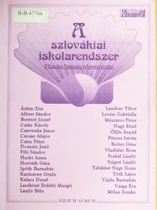 Berényi József - A szlovákiai iskolarendszer [antikvár]