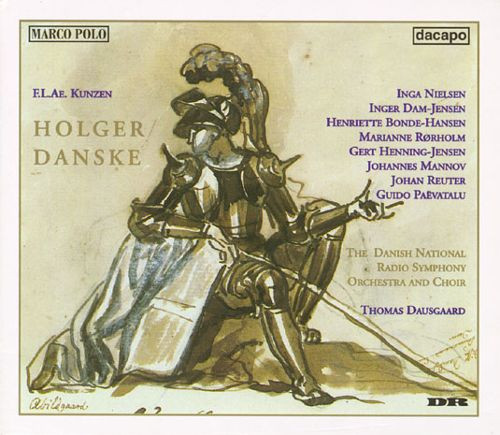 F. L. AE. KUNZEN - HOLGER DANSKE 2CD, DAUSGAARD