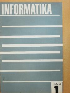 Informatika 1972. március [antikvár]