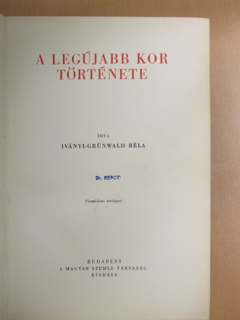 Altheim Ferenc - Egyetemes történet IV. [antikvár]