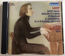 Liszt Ferenc - DANTE SONATA CD PIANO: MOCSÁRI KÁROLY