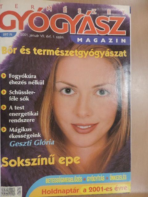 Berger Hanna - Természetgyógyász Magazin 1999-2001. (nem teljes évfolyamok) [antikvár]