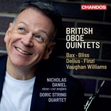 BAX, BLISS, DELIUS, VAUGHAN WILLIAMS - BRITISH OBOE QUINTETS CD NICHOLAS DANIEL