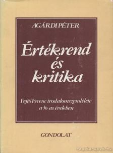 Értékrend és kritika [antikvár]