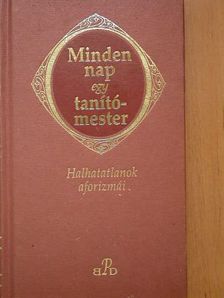 Minden nap egy tanítómester [antikvár]