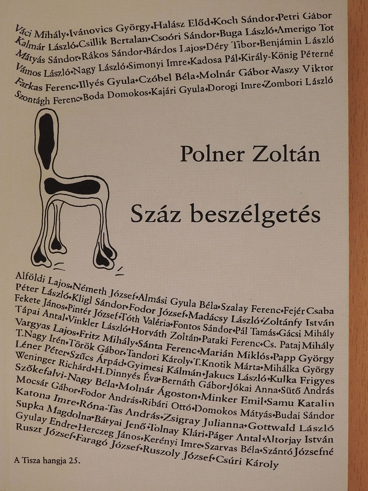Polner Zoltán - Száz beszélgetés (dedikált példány) [antikvár]