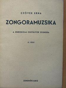 Czövek Erna - Zongoramuzsika III. [antikvár]