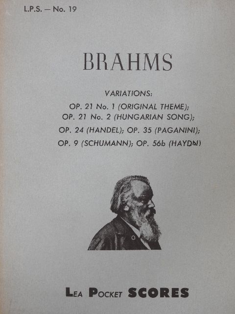 Johannes Brahms - Variations [antikvár]