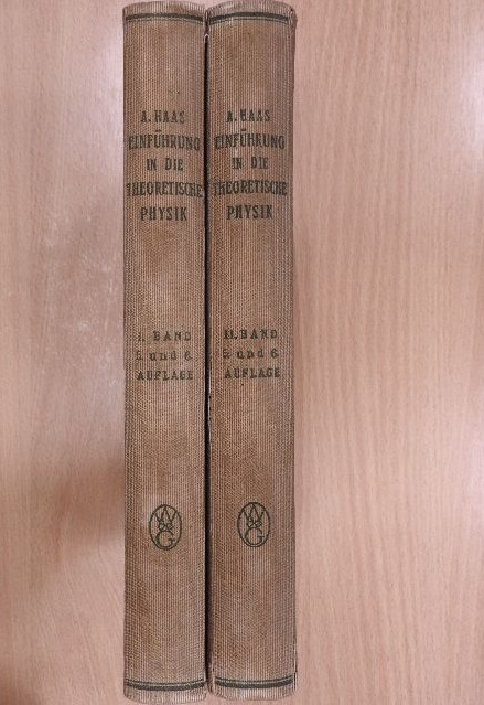 Arthur Haas - Einführung in die theoretische Physik I-II. [antikvár]