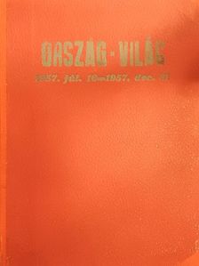 Csapó György - Ország-Világ 1957. (nem teljes évfolyam) [antikvár]