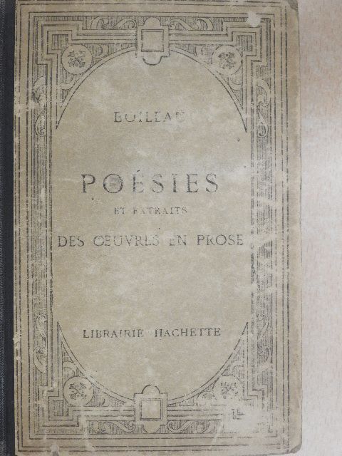 F. Brunetiére - Poésies [antikvár]