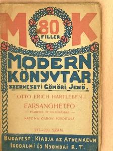 Otto Erich Hartleben - Farsanghétfő [antikvár]