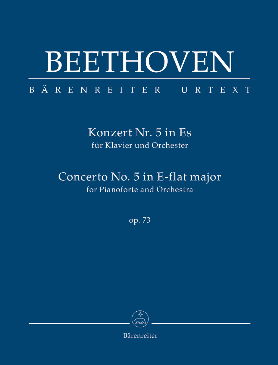 BEETHOVEN - KONZERT NR.5 IN ES FÜR KLAVIER UND ORCHESTER OP.73, STUDIENPARTITUR
