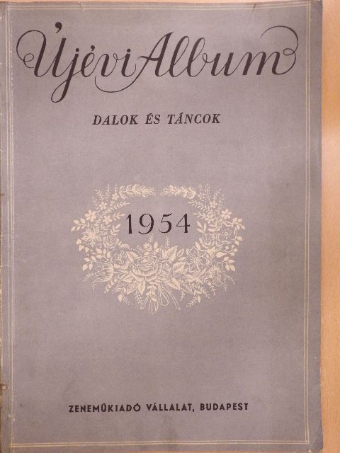 Halász Rudolf - Újévi Album 1954. [antikvár]