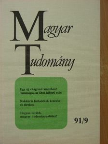 Alpár László - Magyar Tudomány 1991. szeptember [antikvár]