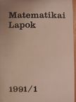Márki László - Matematikai Lapok 1991/1. [antikvár]