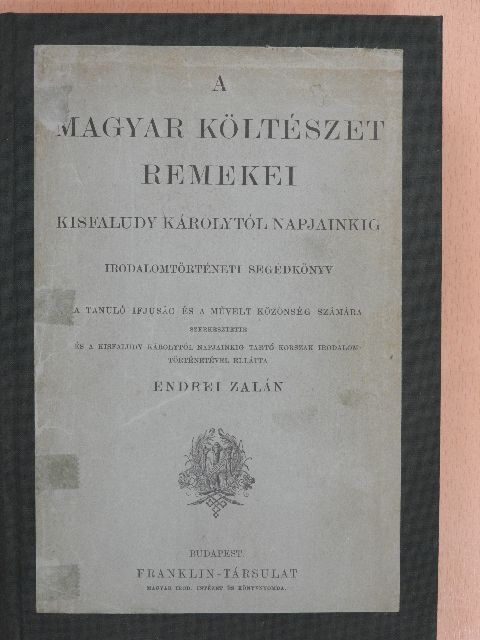 Ábrányi Emil - A magyar költészet remekei [antikvár]