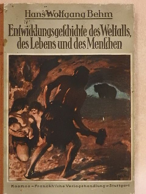 Hans Wolfgang Behm - Entwicklungsgeschichte des Weltalls des Lebens und des Menschen (gótbetűs) [antikvár]
