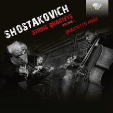 SHOSTAKOVICH - STRING QUARTETS VOLUME 1 2CD QUARTETTO NOÚS