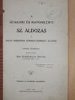Dr. Schermann Egyed - A gyakori és naponkénti sz. áldozás [antikvár]