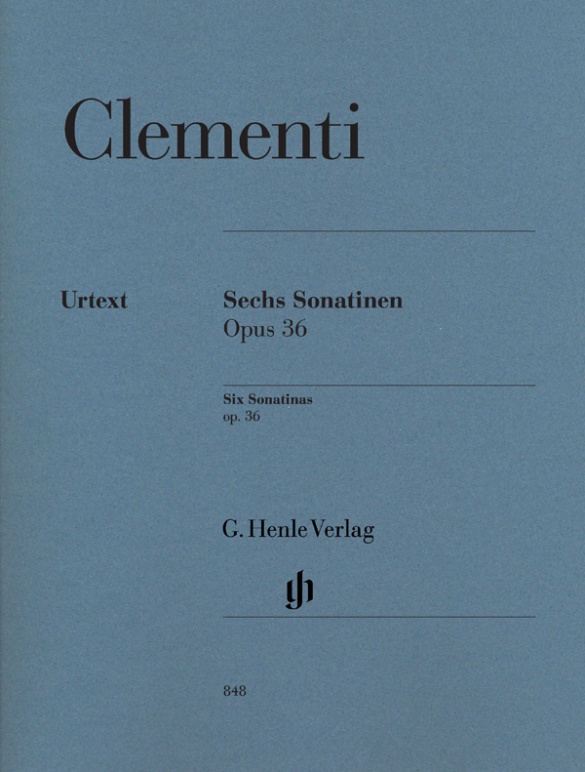 CLEMENTI - SECHS SONATINEN OP.36 FÜR KLAVIER URTEXT (HEINEMANN)