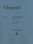 CLEMENTI - SECHS SONATINEN OP.36 FÜR KLAVIER URTEXT (HEINEMANN)