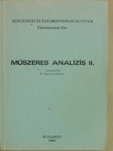 Dr. Halász Norbertné - Műszeres analízis II. [antikvár]