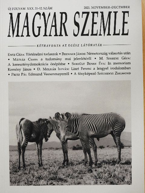 Brenner János - Magyar Szemle 2021. november-december [antikvár]
