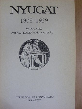Ady Endre - Nyugat 1908-1929 [antikvár]