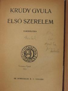Krúdy Gyula - Első szerelem [antikvár]