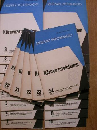 Környezetvédelem 1984. január-december [antikvár]