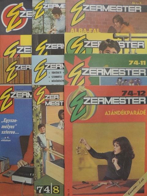 Anda Ferenc - Ezermester 1974. január-december [antikvár]