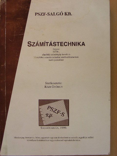 Bozó Mária - Számítástechnika [antikvár]