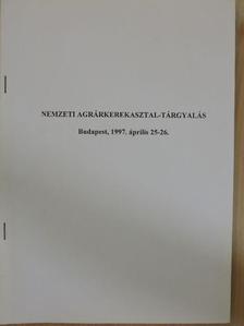 Nemzeti Agrárkerekasztal-tárgyalás [antikvár]