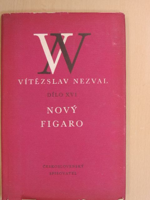 Vítezslav Nezval - Novy Figaro [antikvár]