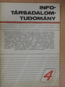 Alpár Ottó - Info-Társadalomtudomány 1988. március [antikvár]