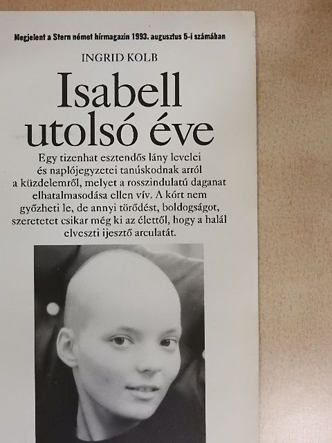Ingrid Kolb - Isabell utolsó éve [antikvár]