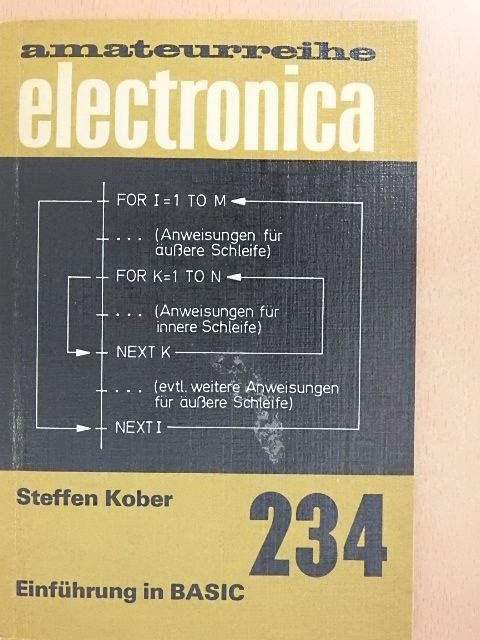 Steffen Kober - Einführung in BASIC [antikvár]