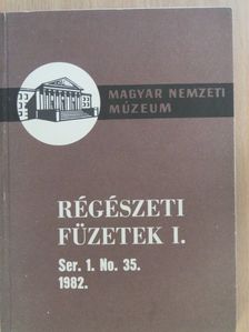 Horváth László - Régészeti füzetek I. 1982/35. [antikvár]
