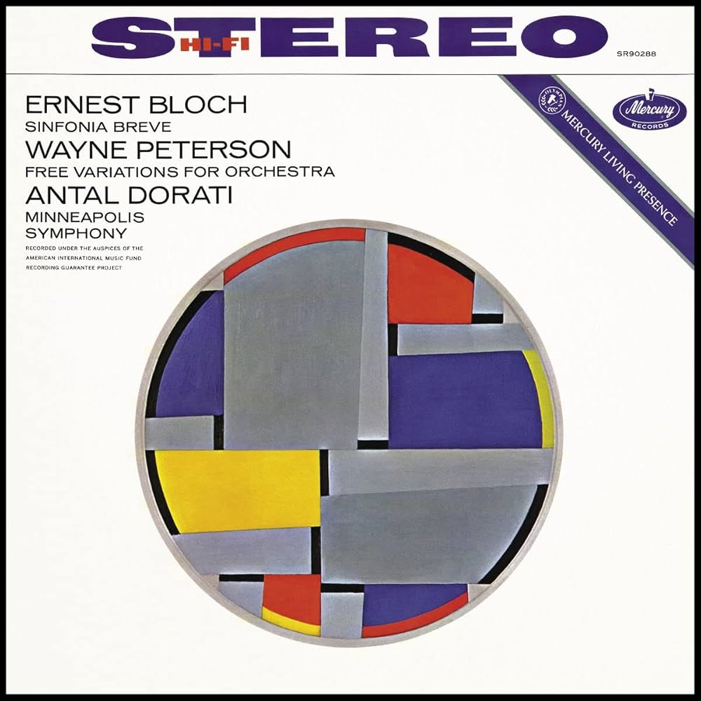BLOCH - SINFONIA BREVE LP BLOCH
