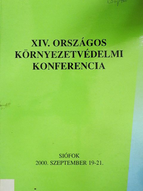 Kiss Gábor - XVI. Országos Környezetvédelmi Konferencia [antikvár]