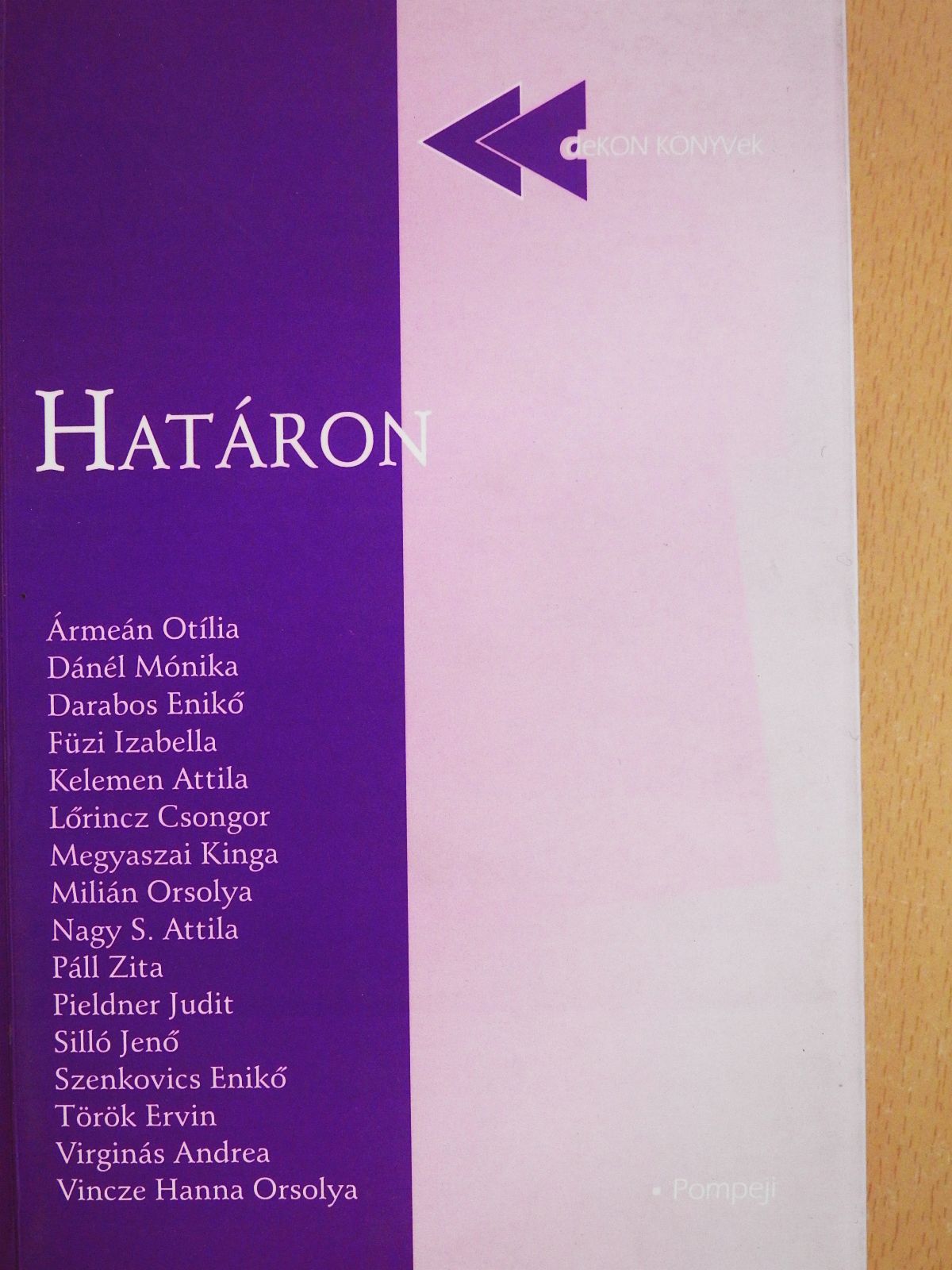 Ármeán Otília - Határon (kétszeresen dedikált példány) [antikvár]
