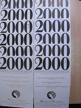 Adam Zagajewski - 2000 1996. január-december [antikvár]