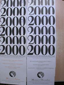 Adam Zagajewski - 2000 1996. január-december [antikvár]
