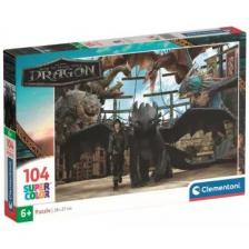 Így neveld a sárkányodat puzzle - 104 darabos
