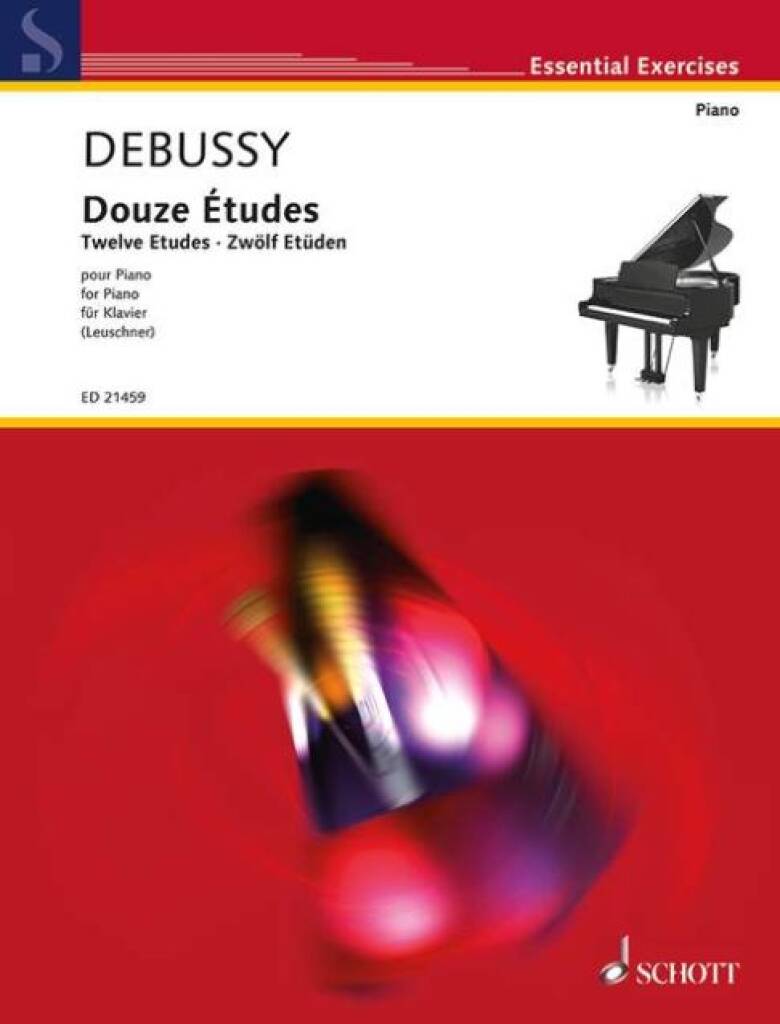 DEBUSSY - DOUZE ÉTUDES POUR PIANO (LEUSCHNER)