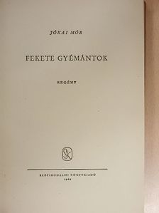 Jókai Mór - Fekete gyémántok [antikvár]